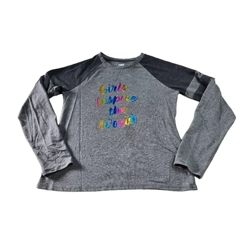 Athletic Works Rainbow Girls Inspire The World shirt XL